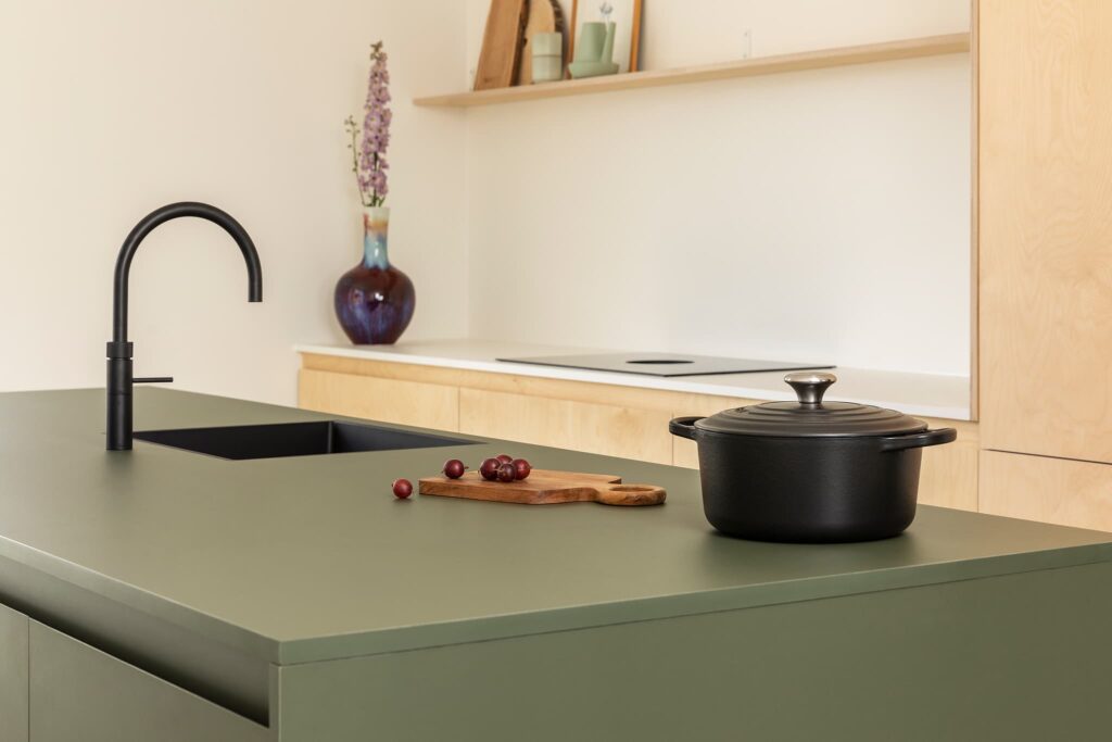 Groene keuken op maat