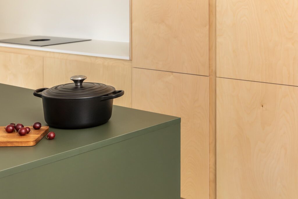Groene keuken op maat