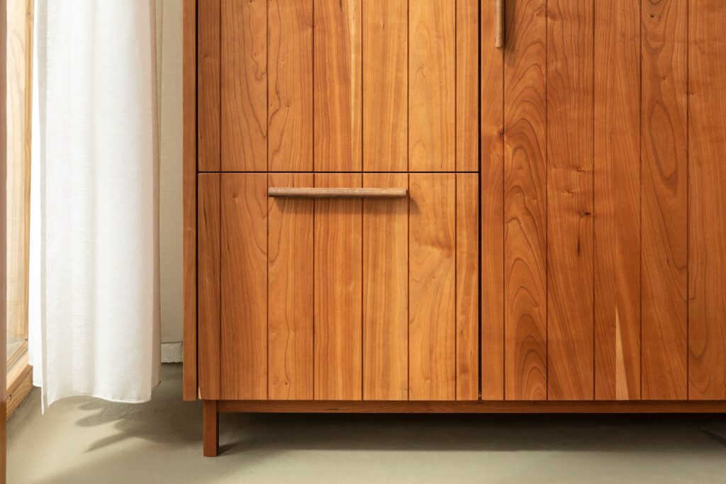 Kersenhouten keuken op maat Eindhoven