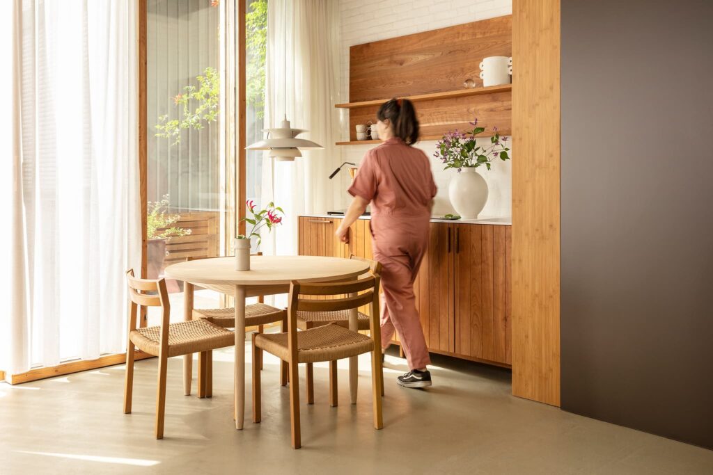 Kersenhouten keuken op maat Eindhoven