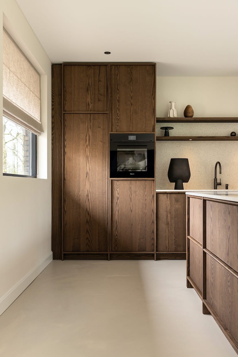 The Richwood is een exclusieve houten keuken op maat met tijdloos ontwerp.
