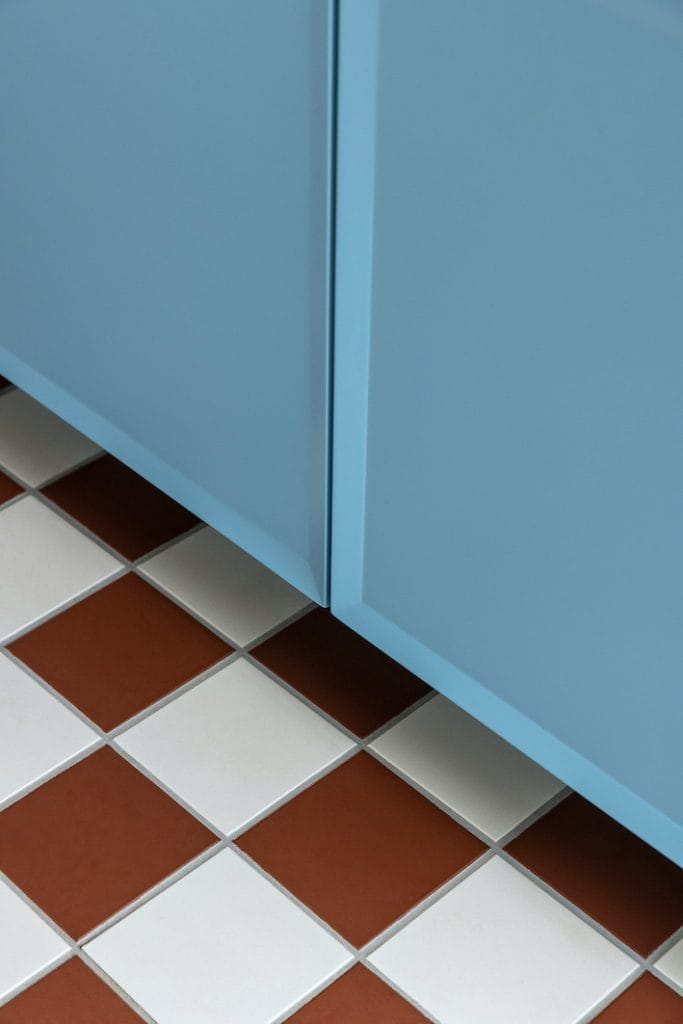 Blauwe keuken op maat Eindhoven