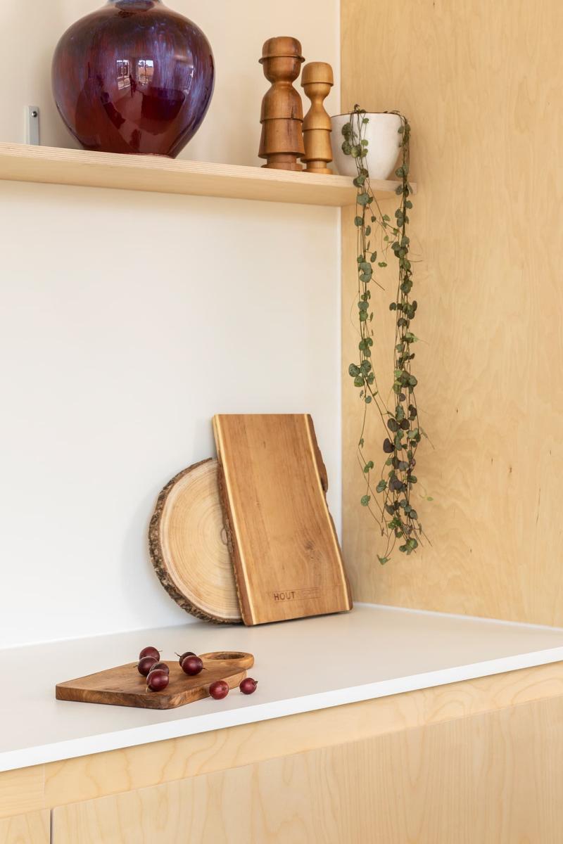 Berkenhouten keuken op maat · Birchwood Paradise · Houtwerff 12