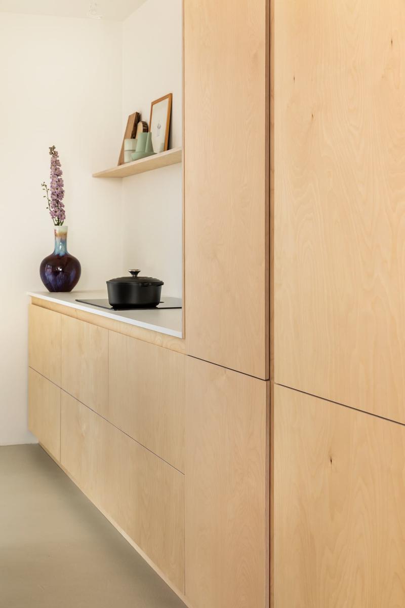 Berkenhouten keuken op maat · Birchwood Paradise · Houtwerff 17