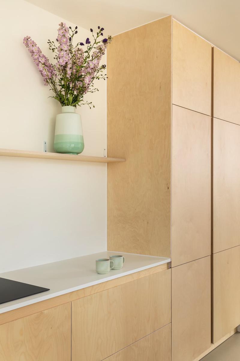 Berkenhouten keuken op maat · Birchwood Paradise · Houtwerff 6