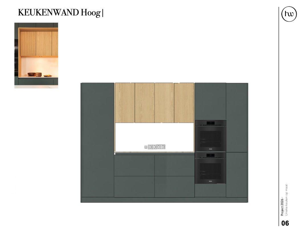 Sketchup Layout Voorbeeld WEBSITE_09_Keukenwand Voor en Boven